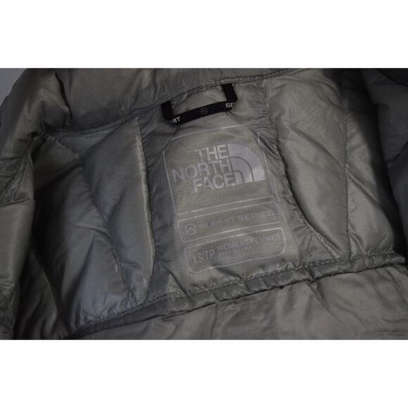 The North Face Womens Summit Series XS Gray Coat 800 Down Puffer - Picture 5 of 12